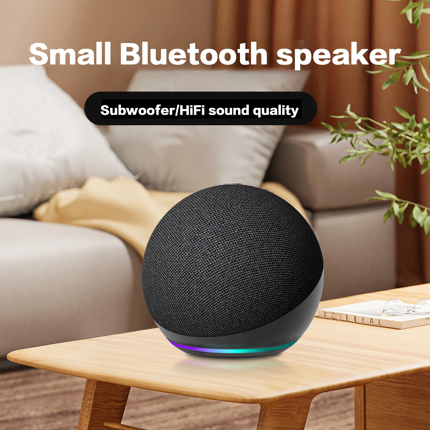 Amazon Speaker Echo Pop - Pequeno alto-falante Bluetooth Echo Dot 5th